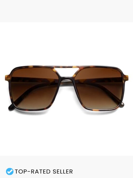 Vintage Aviator Square Sunglasses Retro 70s UV400 Sun Glasses Women Men main image 4